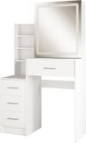 Vicco Lisca Kaptafel – 80 cm met LED-spiegel Wit