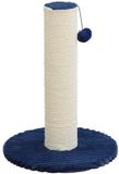Ebi Marbella Krabpaal - Compacte Krabpaal met Sisal en Corduroy Ligplateau - 40x40x53cm - Donkerblauw
