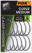 Fox Curve Medium Haken - Haakmaat 4 - Noir - 10 stuks
