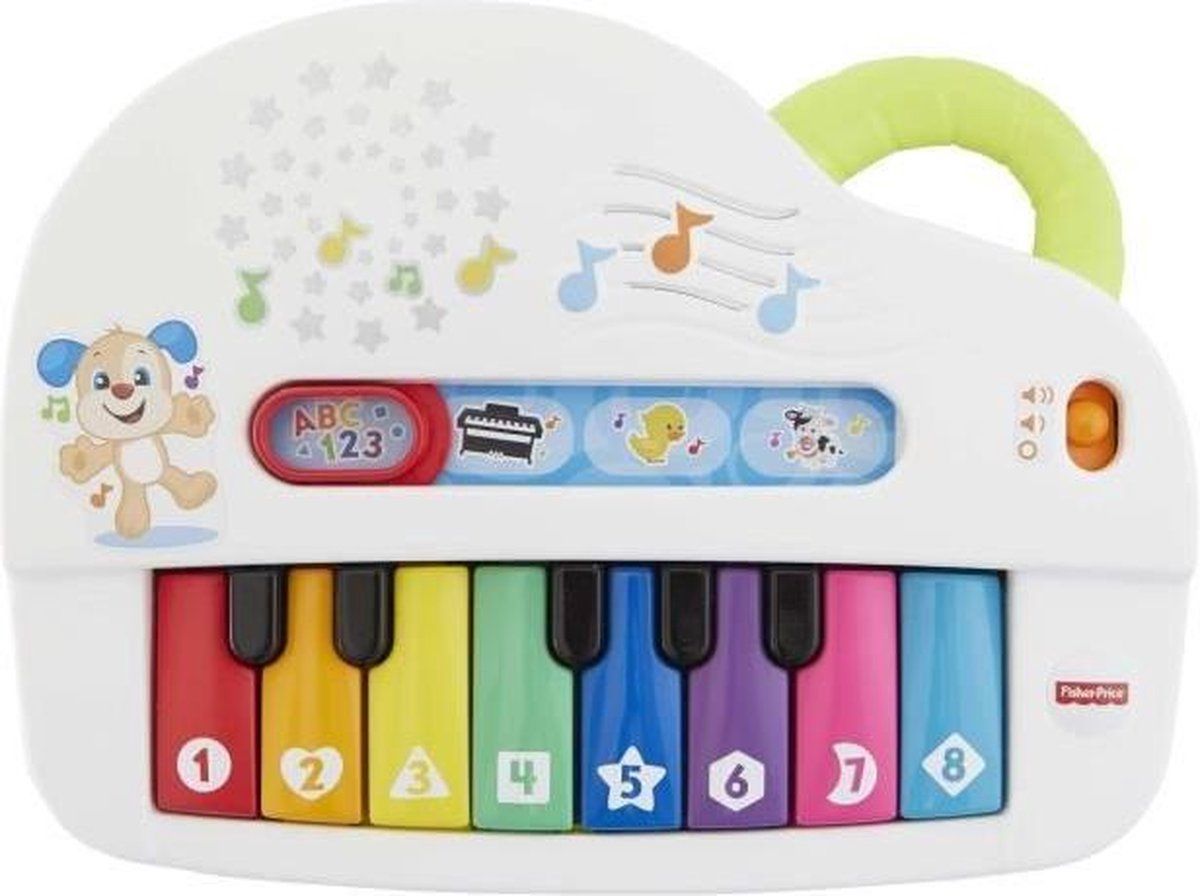 Fisher-Price GFK11 – eerste babytoetsenbord, Franse taalversie