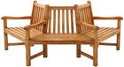 CLP Kenna banc de jardin - Banc de jardin - Teck massif - teck