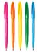 Pentel Sign Pen S520 viltstift kant tas 5 stuks kleuren artiest