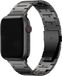 By Qubix Qubix - Titanium Band - Space Grey - Apple Watch 44mm / 45mm / 46mm / 49mm (Ultra 1, 2 en 3)