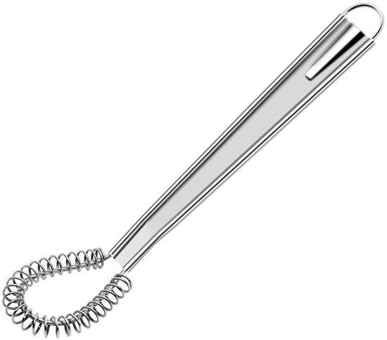 WEERSTONE roestvrijstalen spiraalgarde, 20 cm, zilver