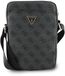 Guess 4G Triangle Logo Sac Universel pour Tablette (8 Pouces) - Gris Foncé