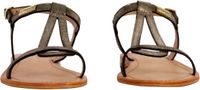 Les Hamat leren sandalen