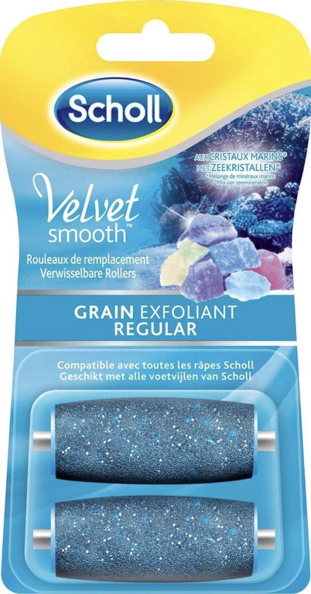 Scholl Marine Minerals Voetvijl Navulling Sterk - 2 Stuks
