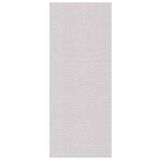 vidaXL Vloerkleed LUGO Crèmekleurig Polyester 80 x 150 cm