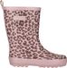 ZIGZAG Gummistiefel Gemus Unisex Bruin-roze Panterprint Maat 25