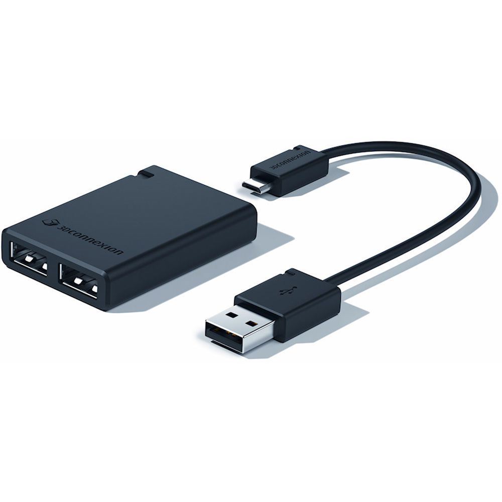 3Dconnexion 3DX-700051 - Interface hub - Zwart