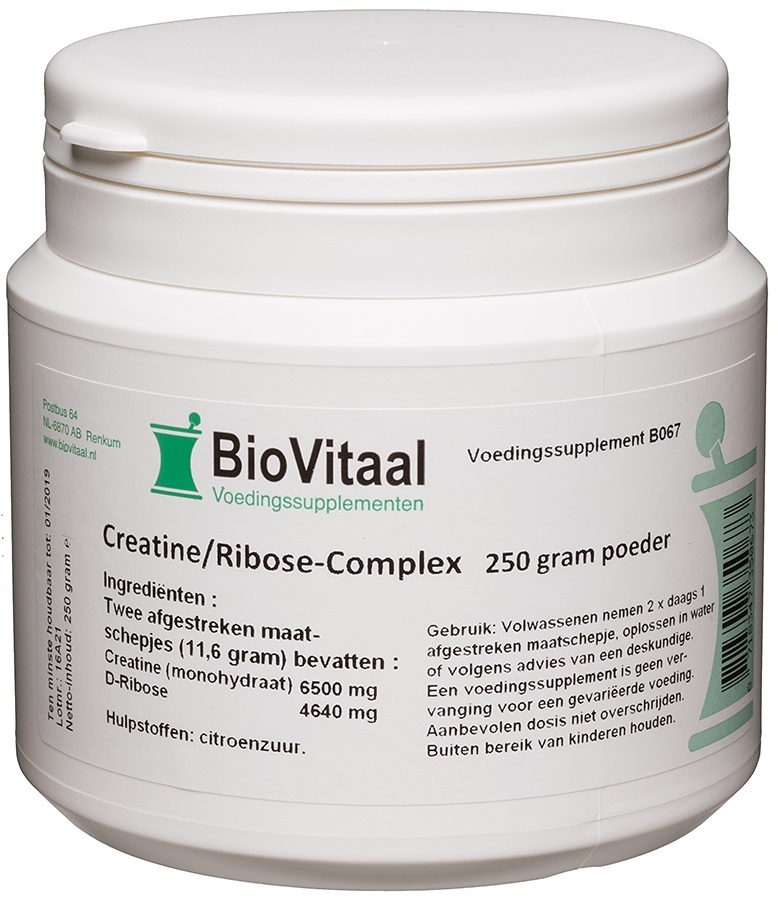 Biovitaal Creatine Ribose Complex Poeder 250gr