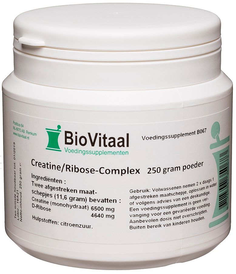 Biovitaal Creatine Ribose Complex Poeder 250gr