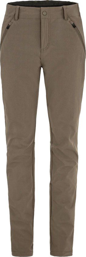 Fjällräven Abisko Trail Stretch Broek - Dames Wandelbroek - Suede Brown