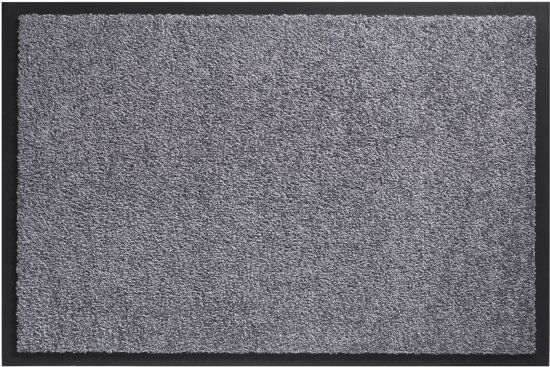 Hamat Deurmat wasbaar Twister grijs 60x80cm