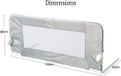 Safetots Bedhek, Bedhekje, Grijs, 100cm Breed x 40cm Hoog