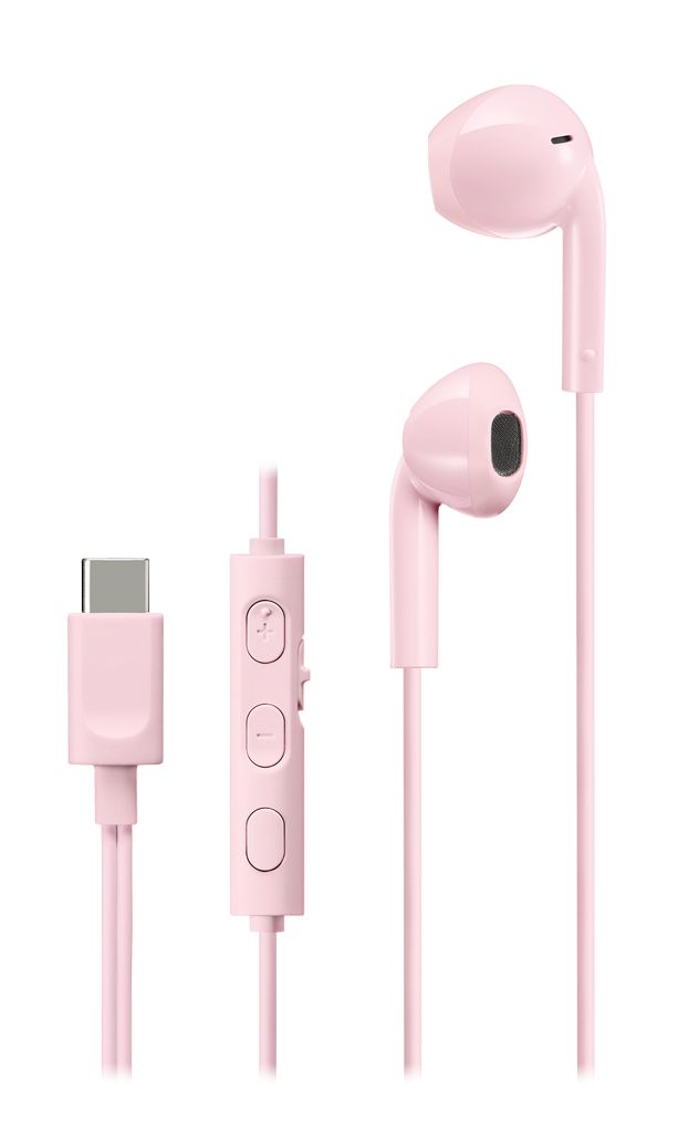 JVC HA-FR17UC In-Ear USB-C Stereo Headset - Roze
