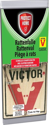 Protect Home Rattenval Hout - Ongediertebestrijding - 1 stuk