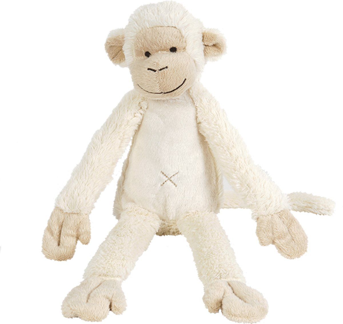 Happy Horse Aap Mickey No.1 Ivoor wit Knuffel - 32 cm