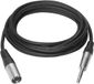VivoLink PROAUDXLRJACK10 audio kabel 10 m XLR 6.35mm Zwart