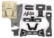 Traxxas Rustler 3734R Chassis et kit de conversion de carrosserie