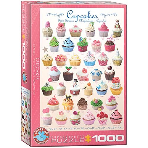 Eurographics Cupcakes 1000-delige puzzel