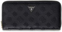 GUESS portemonnee Diana SLG Zip Around Wallet Black Logo zwart