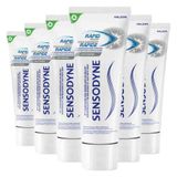 Sensodyne 6x Tandpasta Rapid Relief Whitening 75 ml