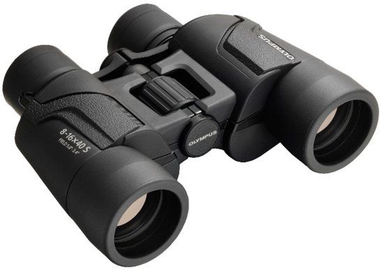 Olympus 8-16x40 S verrekijker Porro Zwart