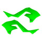 POLISPORT 8425800004 - Radiatorhoezen KAWASAKI Groente