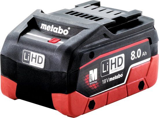 Metabo 18V 8.0Ah LiHD Battery - 625369000