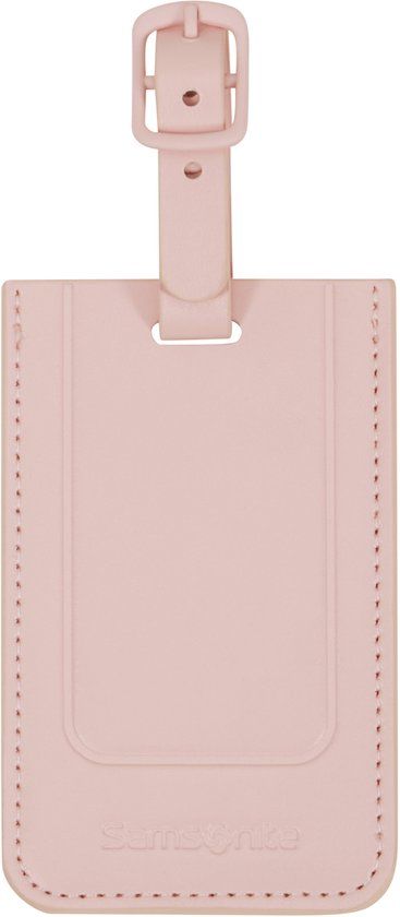 Samsonite Bagagelabel - Rectangle luggage tag (2 stuks) - Roze