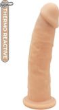 Real Tonga bv. Dildo met Zuignap Real Love 19 cm - Beige