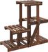 vidaXL Plantenstandaard 58x25x51 cm massief vurenhout