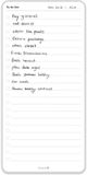 Bambook Sticky Whiteboard Planner - To Do List | Uitwisbaar & zelfklevend