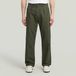 G-Star Pleated Chino Relaxed Herenbroek Katoen Asfalt GD 35/34