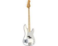 Fender AS Steve Harris P-bas MN OWH Olympic wit - Elektrische basgitaar