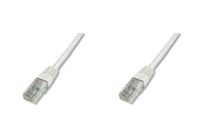 Digitus Câble de brassage, UTP, CAT6, PVC 3,0 m Blanc