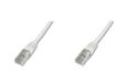 Digitus Câble de brassage, UTP, CAT6, PVC 3,0 m Blanc