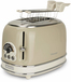 Ariete 0155/03 Vintage Broodrooster - 2 Sneden - 810W - Beige