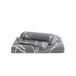Chic Home Ensemble avec housse de couette en microfibre et taie d’oreiller de 80 x 80 cm - Design chic et élégant, Microfibre, gris/beige, 200x200cm, 90% Polyester