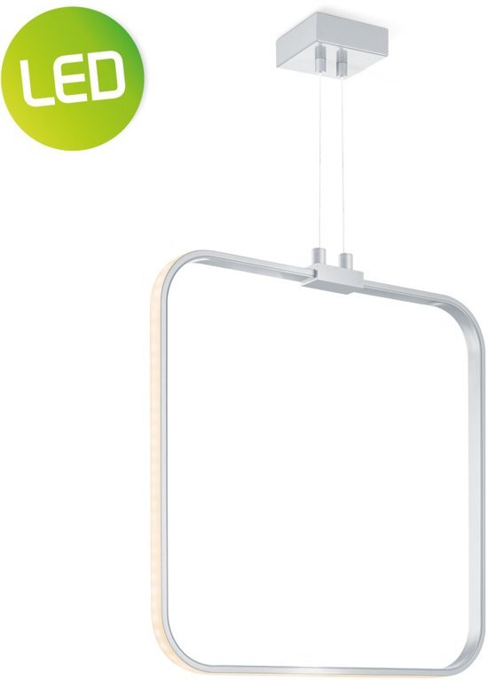 Light depot Hanglamp LED Quad-Aluminium-geÃ¯ntegreerd LED Licht-Ã˜ 35 cm