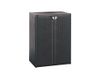 GENSINI MEUBEL rotan bruin laag 65X45X88, zwart, groot
