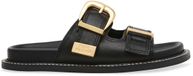 Steve Madden Vrouwenslippers Arch Zwart Leer 40
