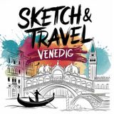 Sketch & Travel: Venedig – Malbuch mit 30 einzigartigen Sehenswürdigkeiten & ikonischen Orten zum Ausmalen