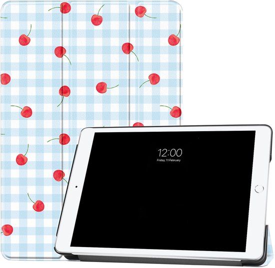 imoshion Tablet Hoes - Geschikt voor Apple iPad 9/8/7 10.2 inch (9e generatie 2021 / 8e generatie 2020 / 7e generatie 2019) - Design Trifold Bookcase