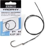 Zebco Trophy Steel Trace 7x7 Expert Single Hook (1pc) - 50cm - 9kg