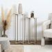 The Home Deco Factory Sellette Gigogne Élégante Pour Plantes – 2 Hauteurs – Blanc Et Beige – Design Contemporain Pour Intérieur Moderne