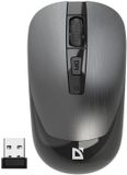 Defender Wave Serie - Draadloze Muis - Stil - 1600DPI - Ergonomisch - Grijs