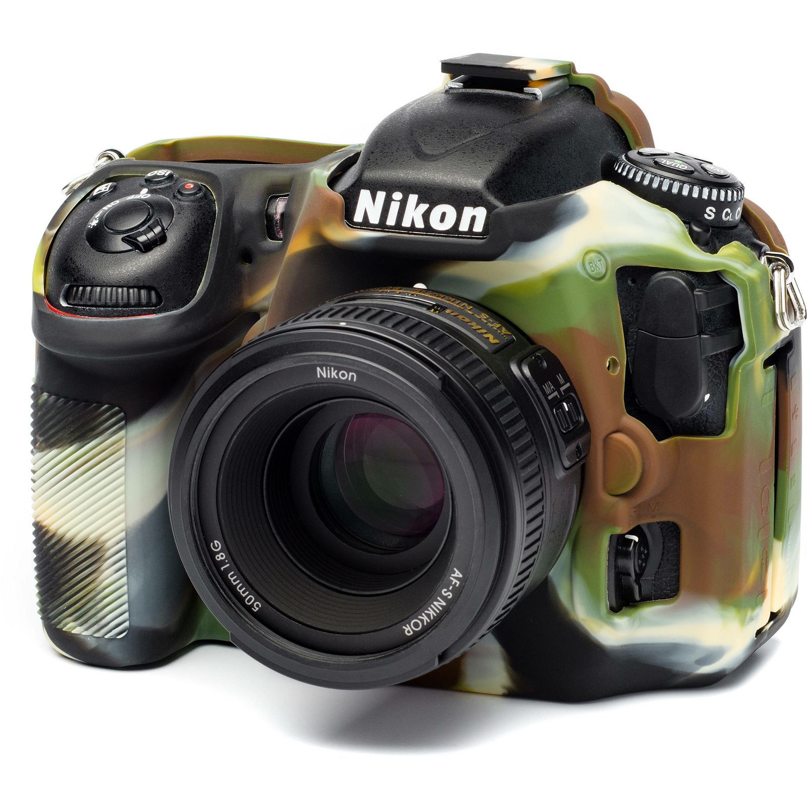 easyCover ECND500C - Camouflage - Silicone - Camera Case for Nikon D500
