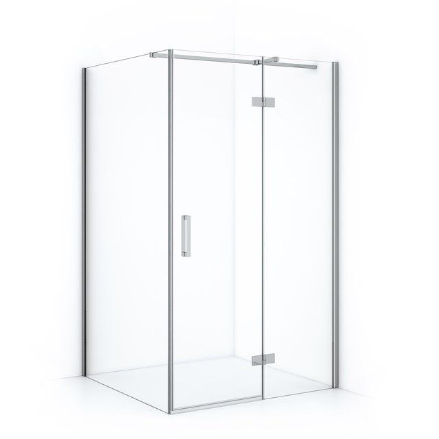 Maxaro Douchecabine Diamond 120x70cm 8mm Helder Veiligheidsglas Chroom met Draaideur